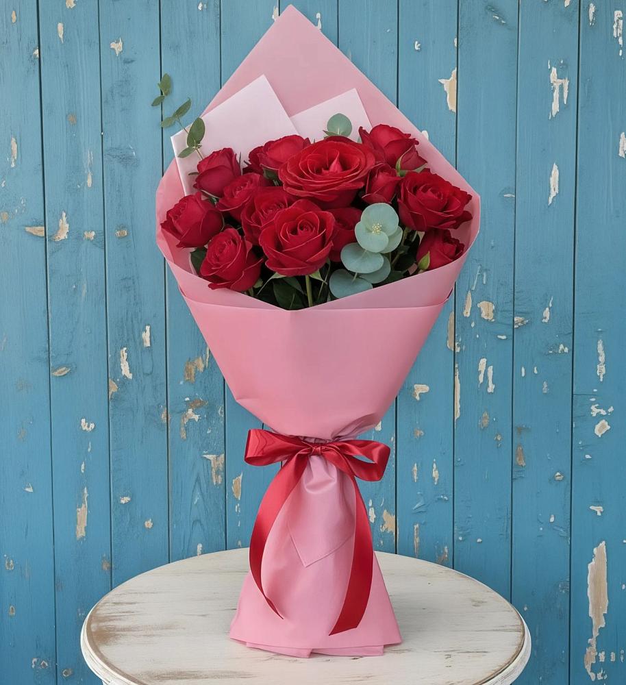 Букет цветов из: Розы в Демино