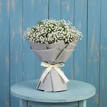 Букет цветов из:  Гипсофила в Демино
