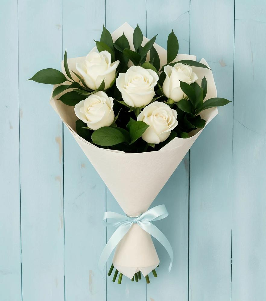 Букет цветов из: Розы в Демино