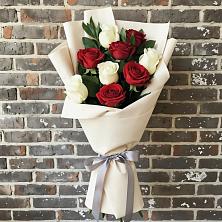 Букет цветов из:  Розы в Демино