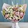 Букет цветов из: Альстромерии и Розы в Демино