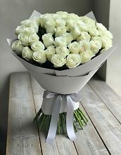 Букет 35 Белых роз #REPLACE_PRED# Демино
