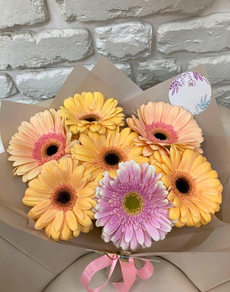 Букет цветов из: Герберы в Демино