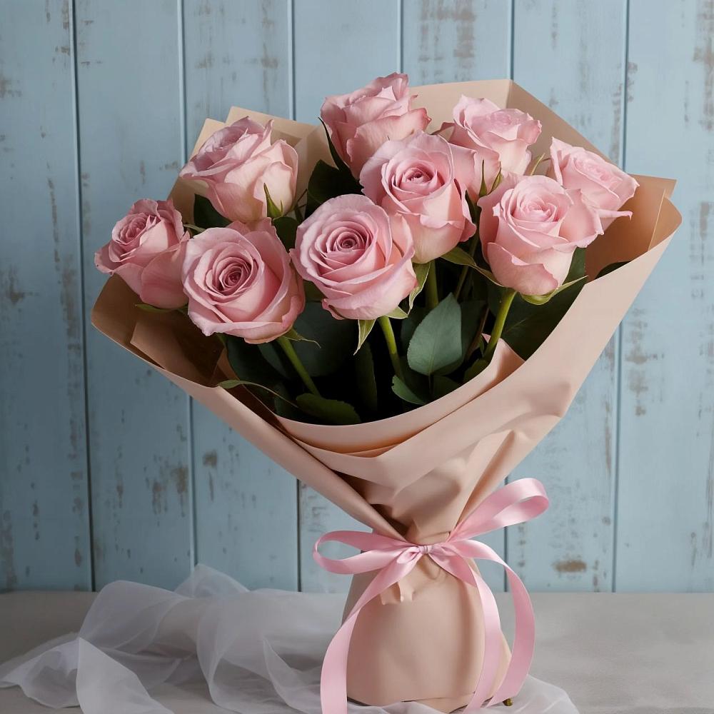 Букет цветов из: Розы в Демино