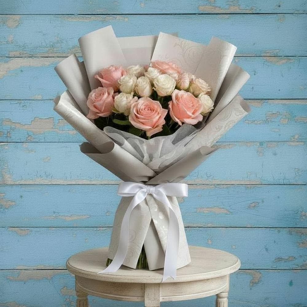 Букет цветов из: Розы в Демино