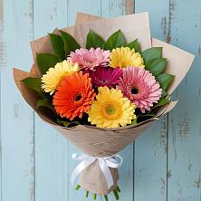 Букет цветов из:  Герберы в Демино