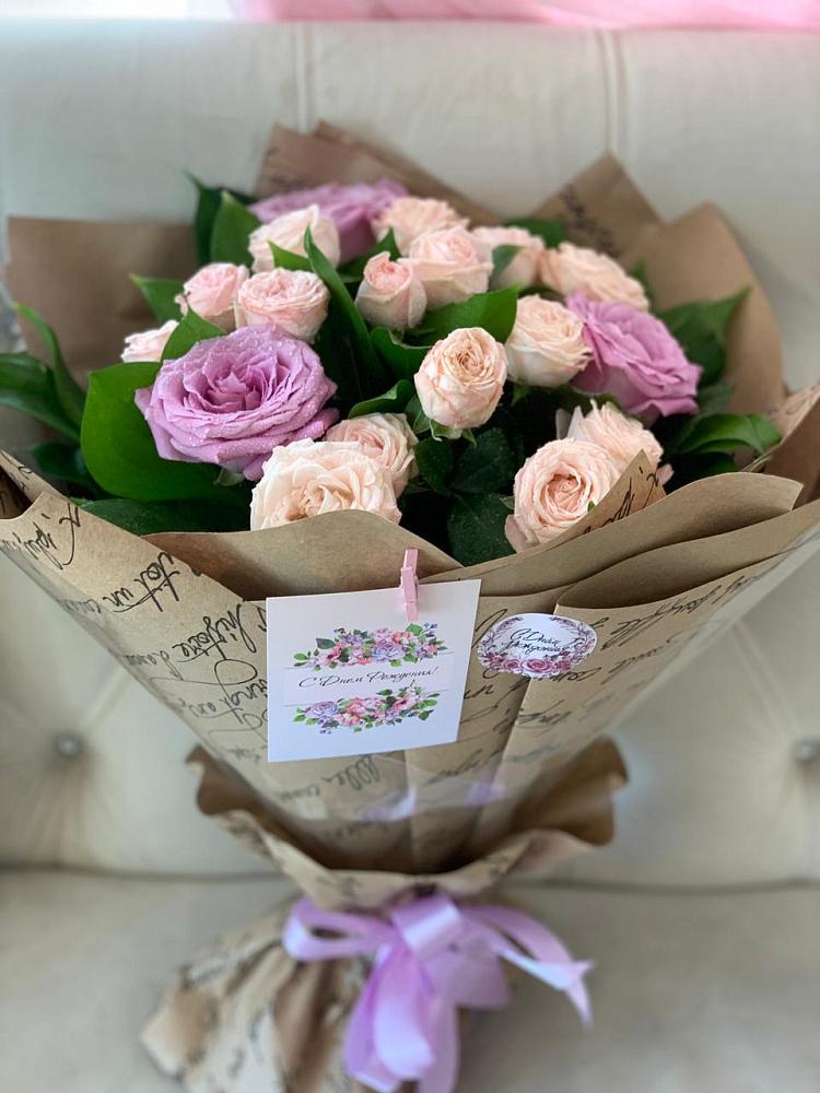 Букет цветов из: Розы в Демино