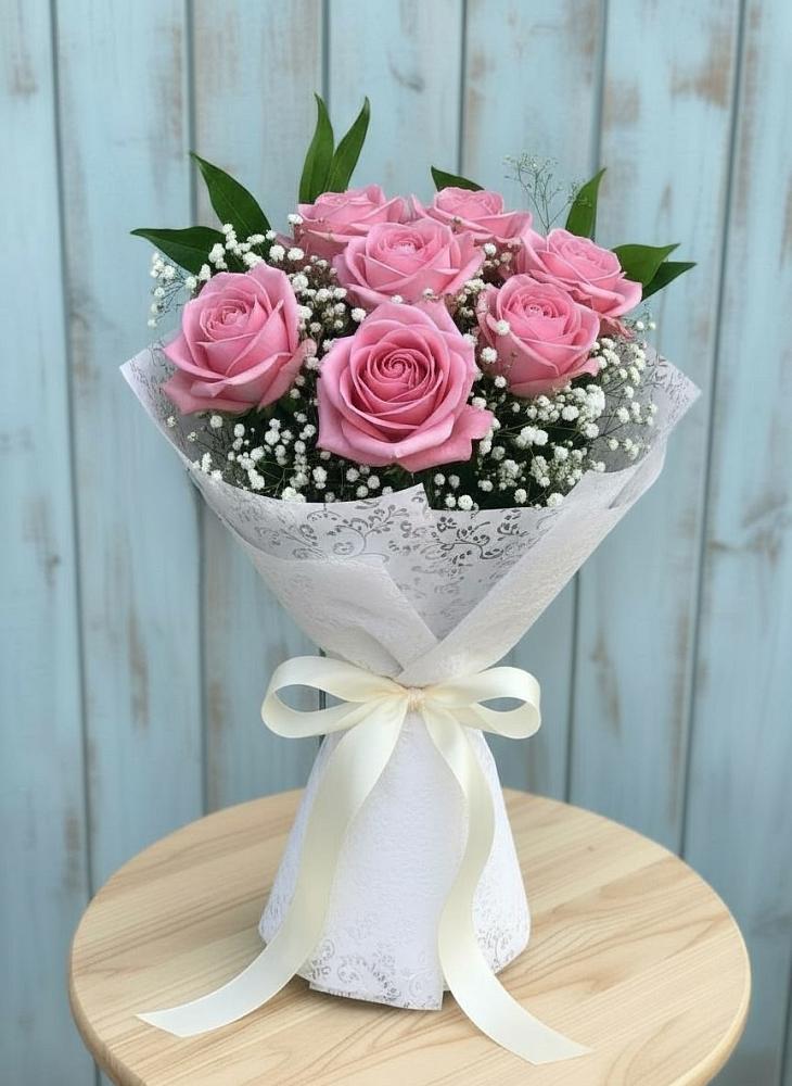 Букет цветов из: Розы в Демино