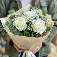 Букет цветов из:  Розы #REPLACE_PRED# Демино