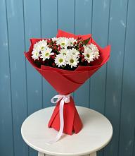 Букет цветов из:  Хризантемы #REPLACE_PRED# Демино