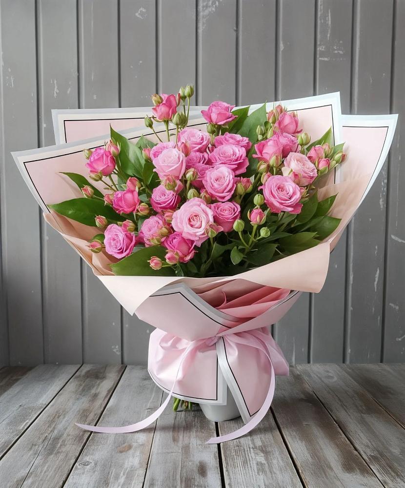 Букет Розовый кустик в Демино