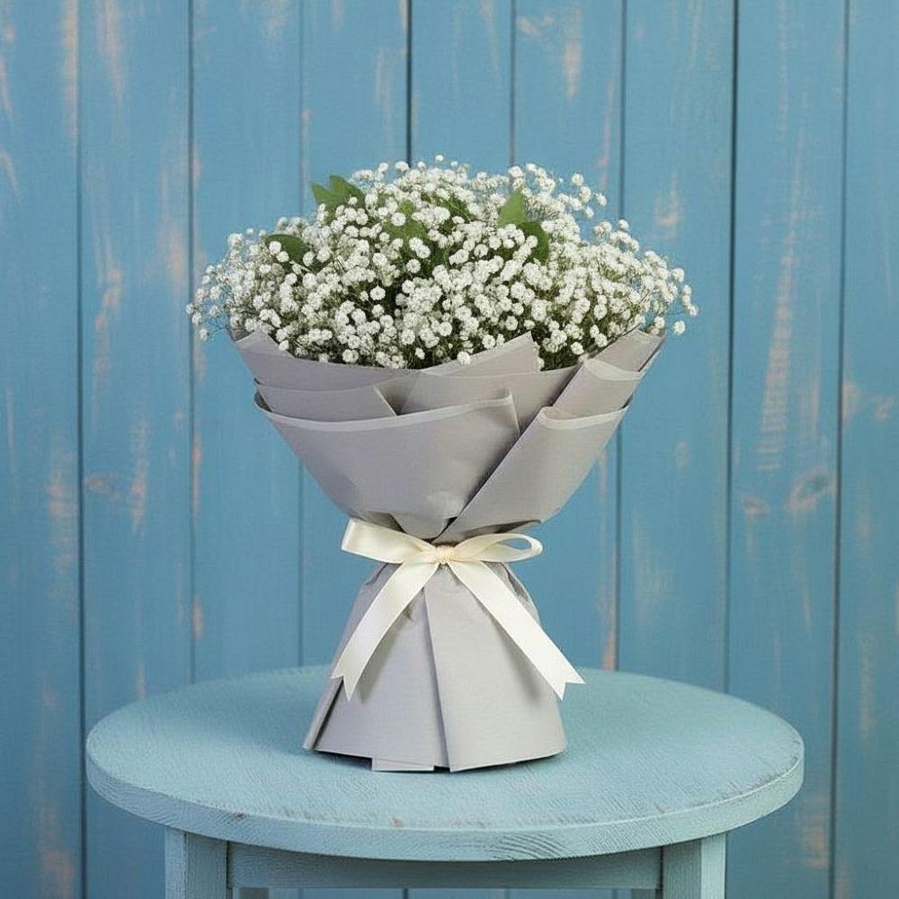 Букет цветов из: Гипсофила в Демино