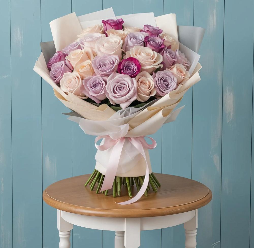 Букет цветов из: Розы в Демино