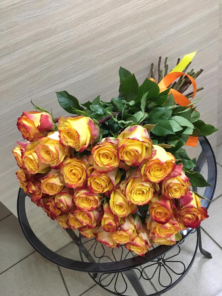 Букет Желтые розы в Демино