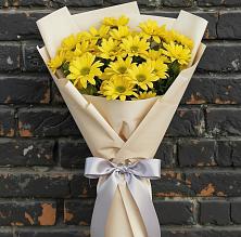 Букет цветов из:  Хризантемы в Демино