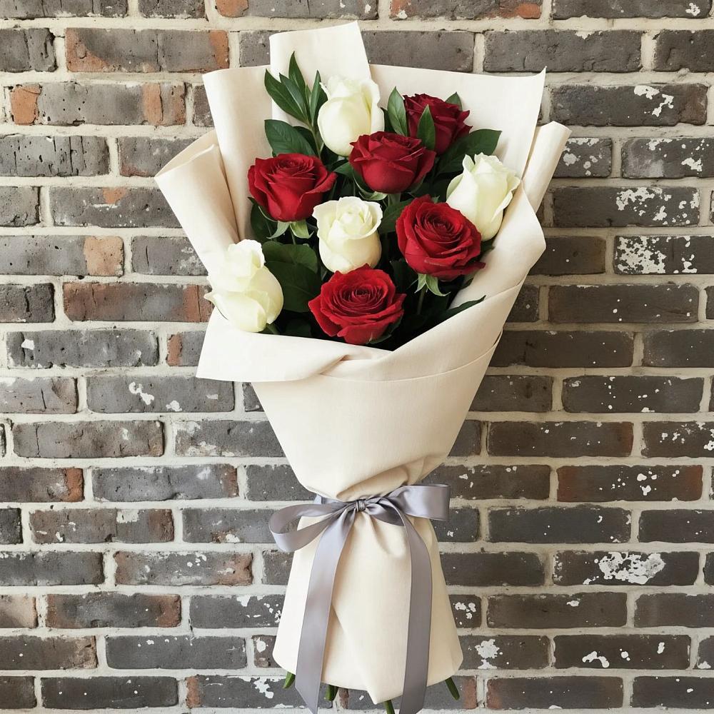 Букет цветов из: Розы в Демино