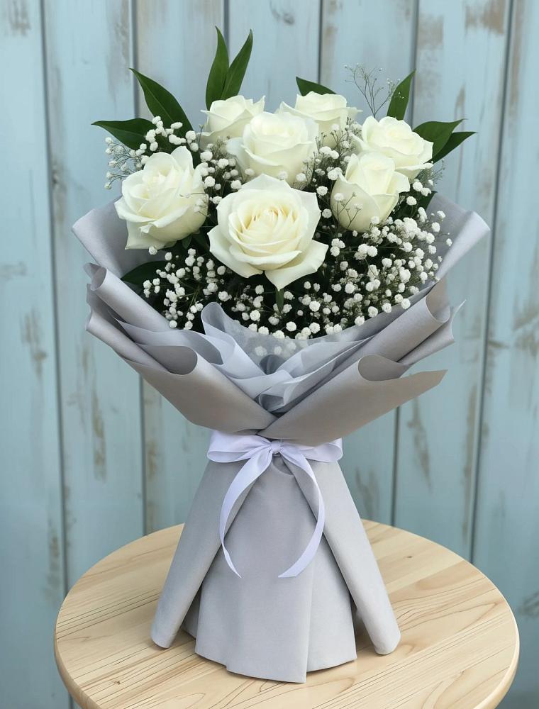 Букет цветов из: Розы в Демино