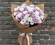 Букет цветов из:  Хризантемы в Демино