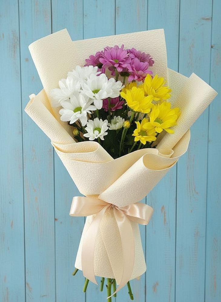 Букет цветов из: Хризантемы в Демино