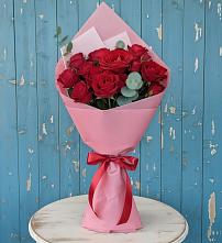 Букет цветов из:  Розы в Демино