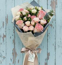 Букет цветов из:  Розы в Демино