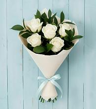 Букет цветов из:  Розы в Демино