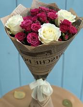 Букет цветов из:  Розы в Демино