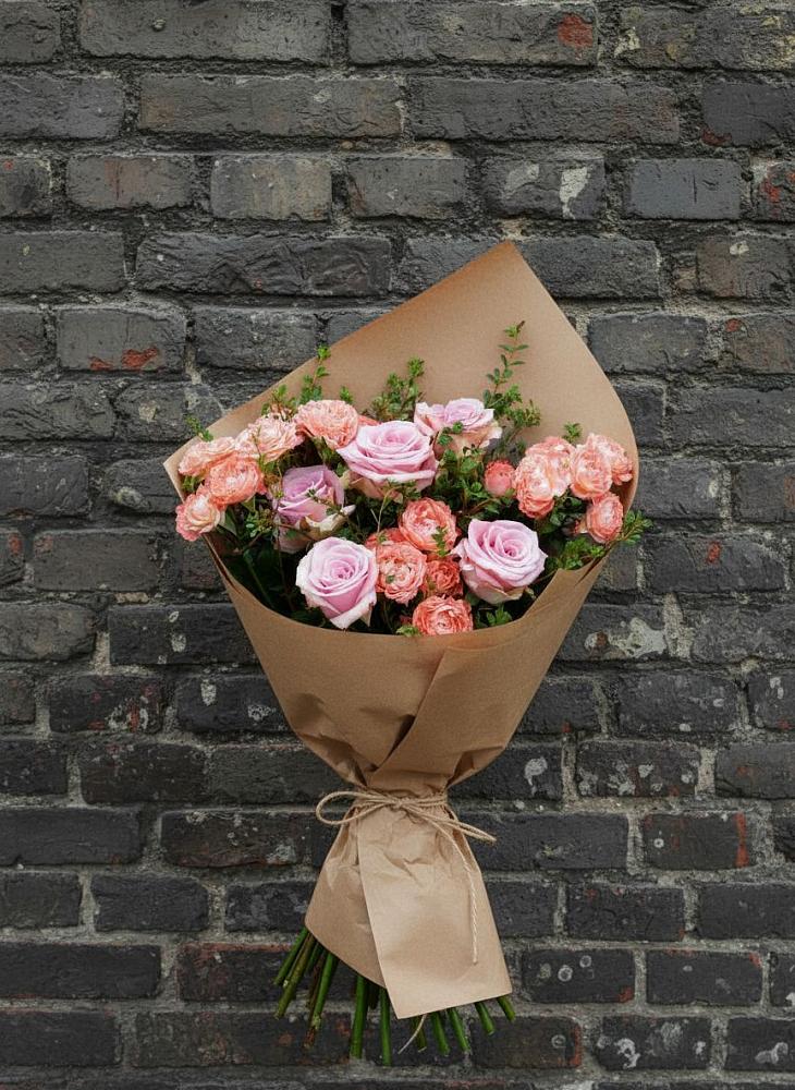 Букет цветов из: Розы в Демино