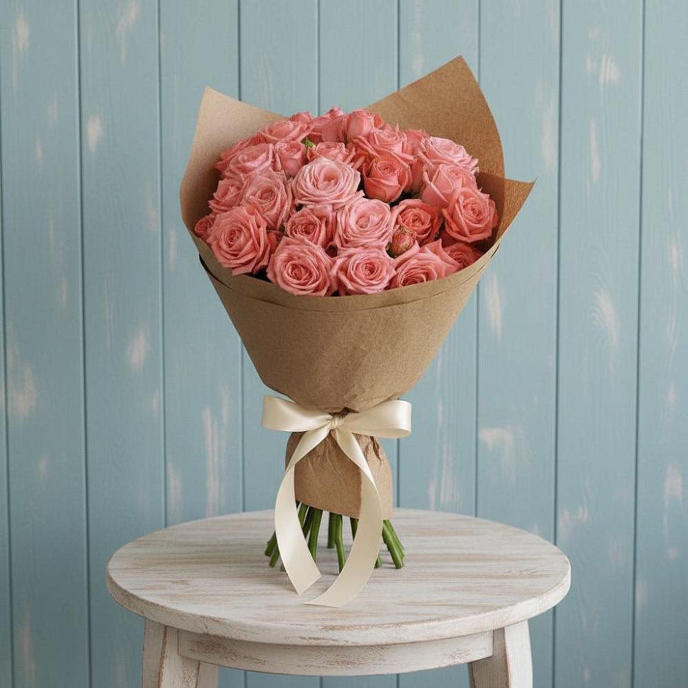 Букет цветов из: Розы в Демино