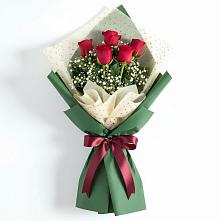 Букет цветов из:  Розы #REPLACE_PRED# Демино